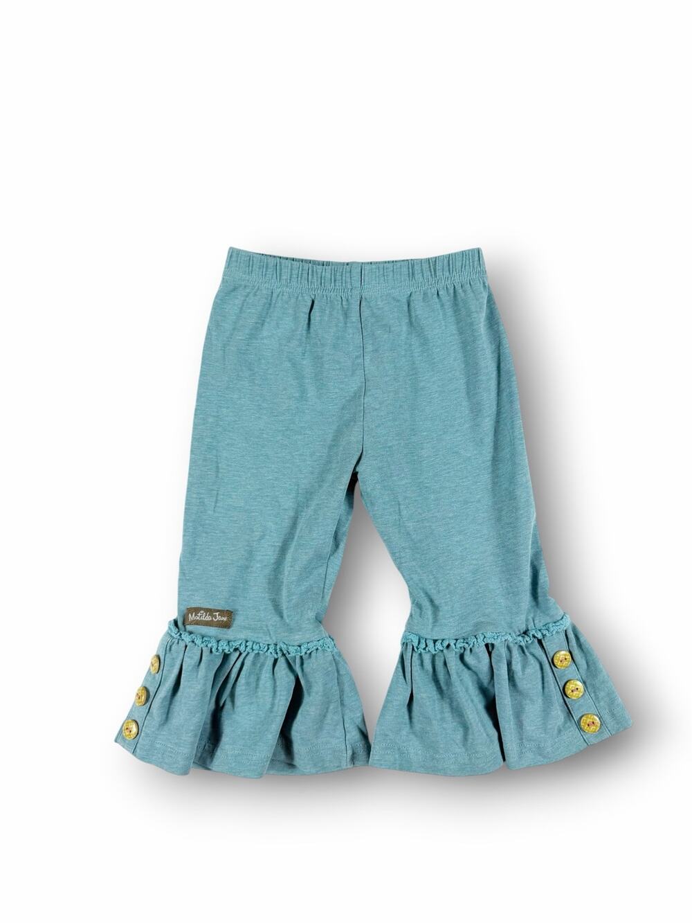 Matilda Jane Idyllic Big Ruffle Pants Blue 12-18 Months